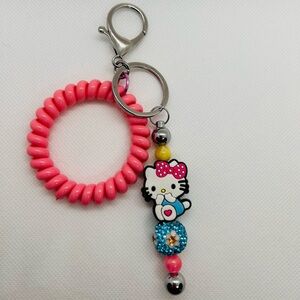 Sanrio Hello Kitty Beaded Bag Charm
